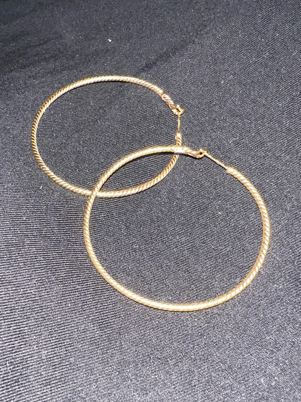 David Yurman large cable hoops